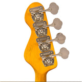 Vintage V74 ICON Fretless Bass ~ Sunset Sunburst
