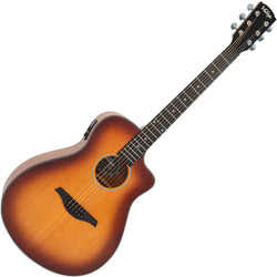 Vintage Pacific Coast Series Electro Acoustic Guitar - Cherryburst