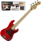 Vintage V30 Coaster 78 Bass Guitar Pack - Gloss Red