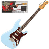 Vintage V49 Coaster Bass Guitar Pack - Gloss Black