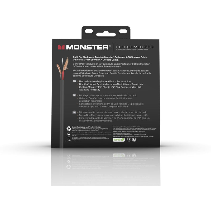 Monster Cable 3.5m Straight - Straight - Monster Performer