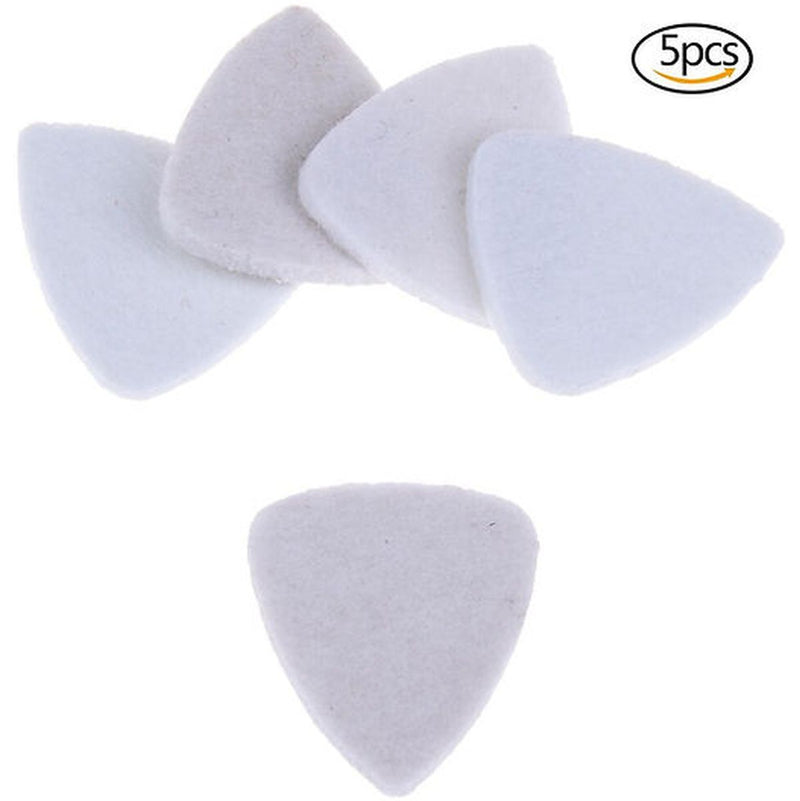 CLX VP 5 Ukulele Plectrums: Vilten Plectrums Per 5