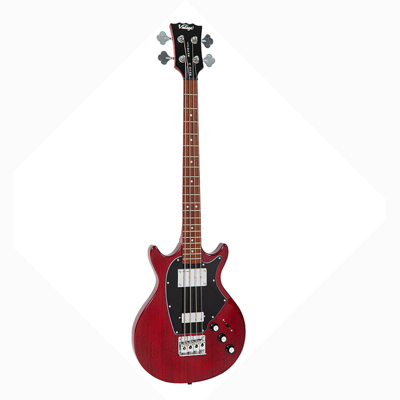 Vintage VRB70CR REVO 'Callan' Bass Guitar westerhaven-muziek