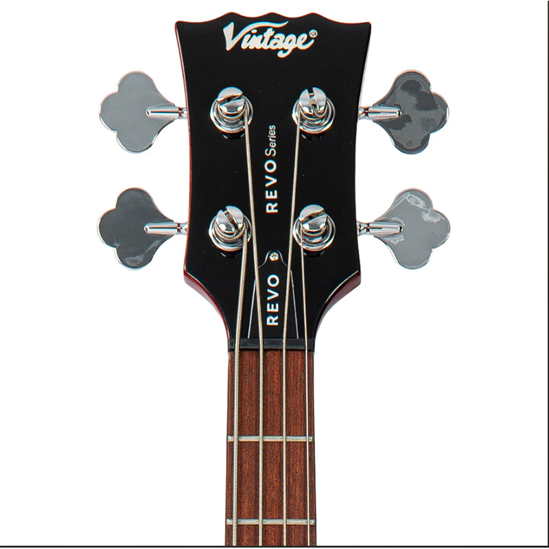 Vintage VRB70CR REVO 'Callan' Bass Guitar westerhaven-muziek