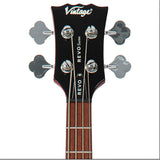 Vintage VRB70CR REVO 'Callan' Bass Guitar