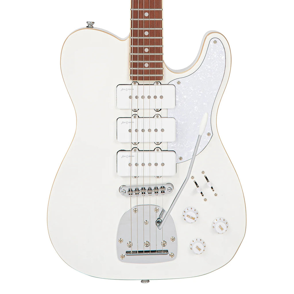 Vintage Revo Series Trio Guitar - Arctic White westerhaven-muziek