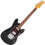 Vintage Revo Series Colt HS Duo Guitar - Boulevard Black