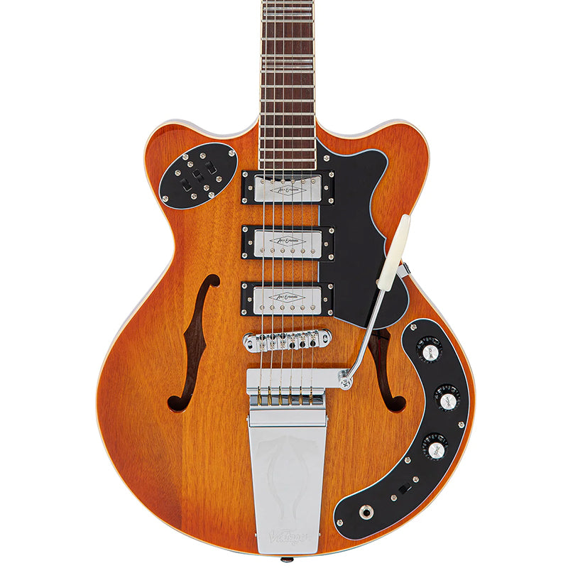 Vintage VRH300 Thinline Amber Burst westerhaven-muziek