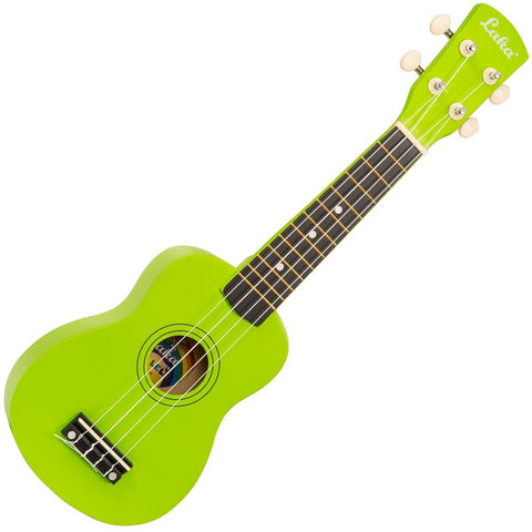 Laka Rainbow Series Ukulele &0 Bag - Green
