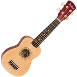 Laka Bamboo Series Ukulele &0 Bag - Soprano