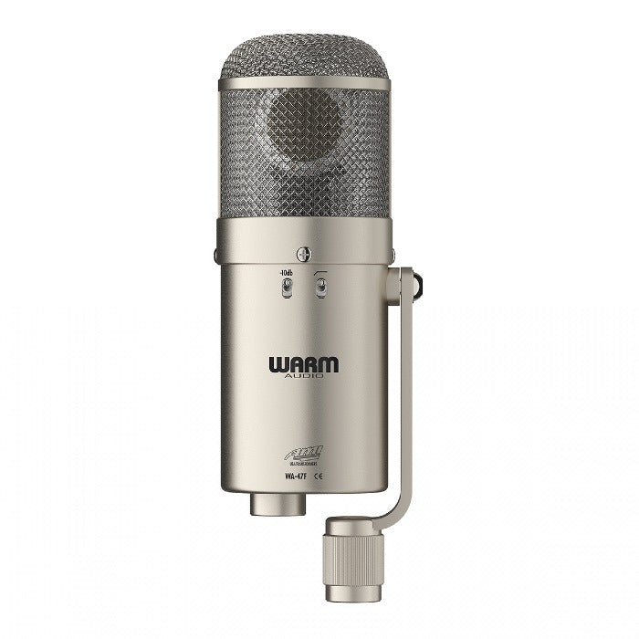 Warm Audio WA-47 F Grootmembraan FET-condensatormicrofoon met rijke middentonen en gedetailleerde bas.
