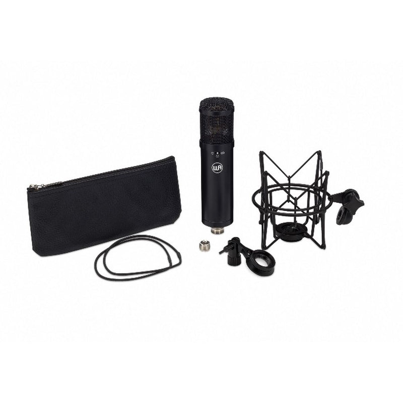 Warm Audio WA-47jr Black Junior Classic U47 style FET large condensor in Black