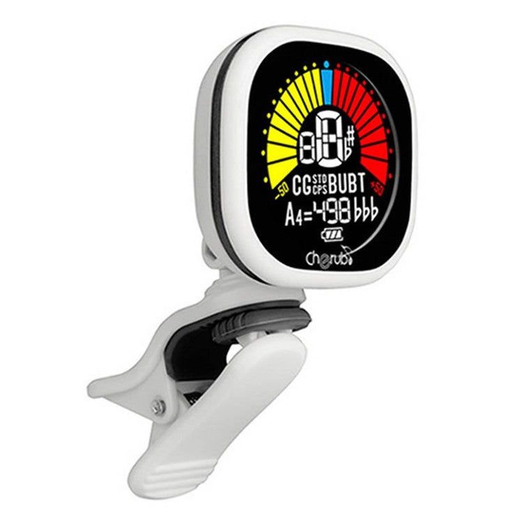 Cherub WST-675/WH Oplaadbaar chromatisch stemapparaat westerhaven-muziek