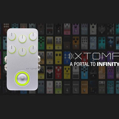 HoTone XP-10 modeling multi-effect pedal XTOMP controlled by IOS or Android device bluetooth westerhaven-muziek