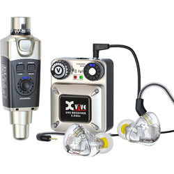 Xvive U45T9 - 5.8 GHz Wireless In Ear Monitor System Plus In Ear Montors &0 Case