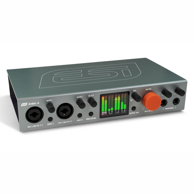 ESI Amber i4 4in/4out usb-c audio interface with 2x headphone out