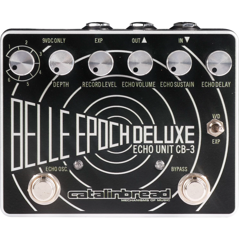 CATALINBREAD BELLE EPOCH DELUXE BLACK ON SILVER delay
