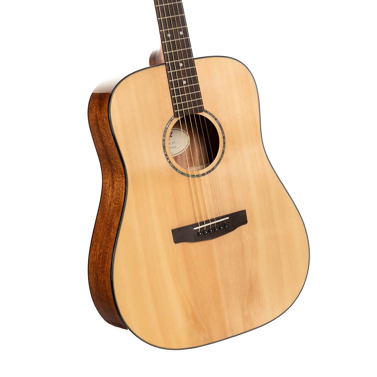 Cort Earth 60 Natural Gloss + Hoes westerhaven-muziek