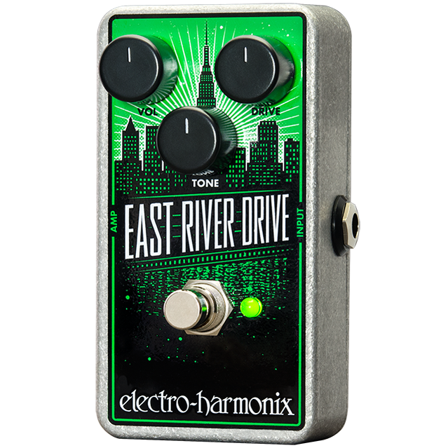 Electro Harmonix EAST RIVER DRIVE JRC4558 IC based Overdrive