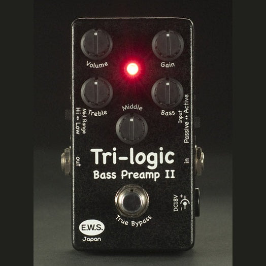 EWS TRI-Logic Bass Preamp 2 B-stock westerhaven-muziek