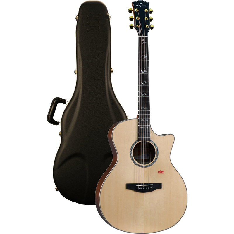 KEPMA GUITARS ALL SOLID SERIES - A1 GRAND AUDITORIUM NATURAL acoustic guitar