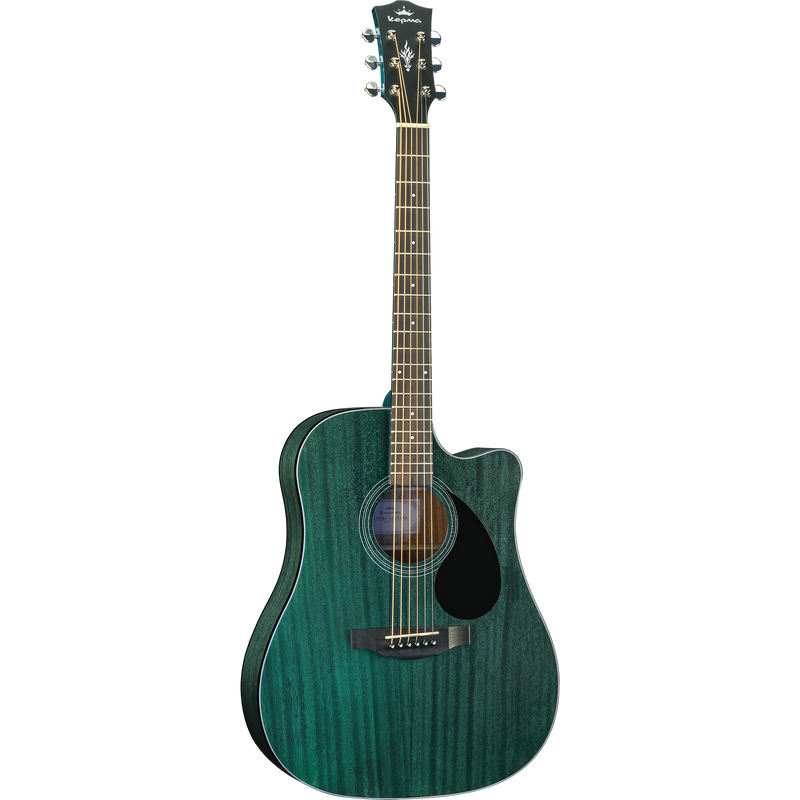 KEPMA GUITARS PLYTONE SERIES - EDC+ DREADNOUGHT BLUE acoustic guitar