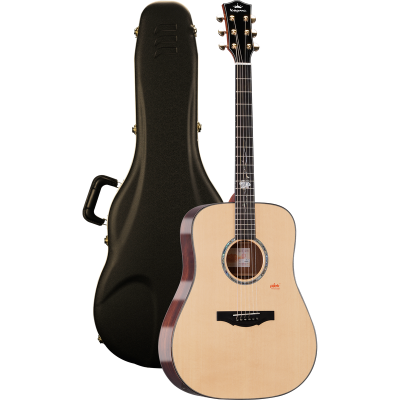 KEPMA GUITARS SOLID TOP SERIES - G1 DREADNOUGHT NATURAL acoustic guitar