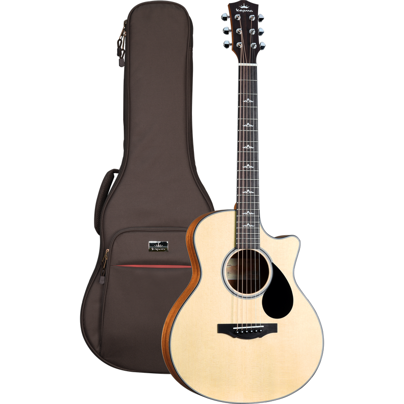 KEPMA GUITARS TRAVEL SERIES - FC MINI SPRUCE TOP MAHOGANY BODY acoustic guitar