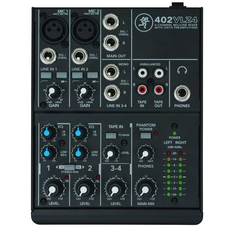 Mackie 402-VLZ4 Ultra-Compact 4 Channels westerhaven-muziek