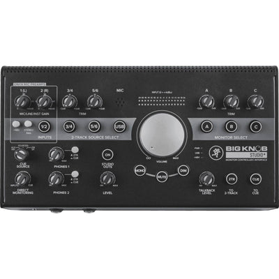 Mackie Bigknob-Studio+ Monitoring Controller 4 In 3 Out USB