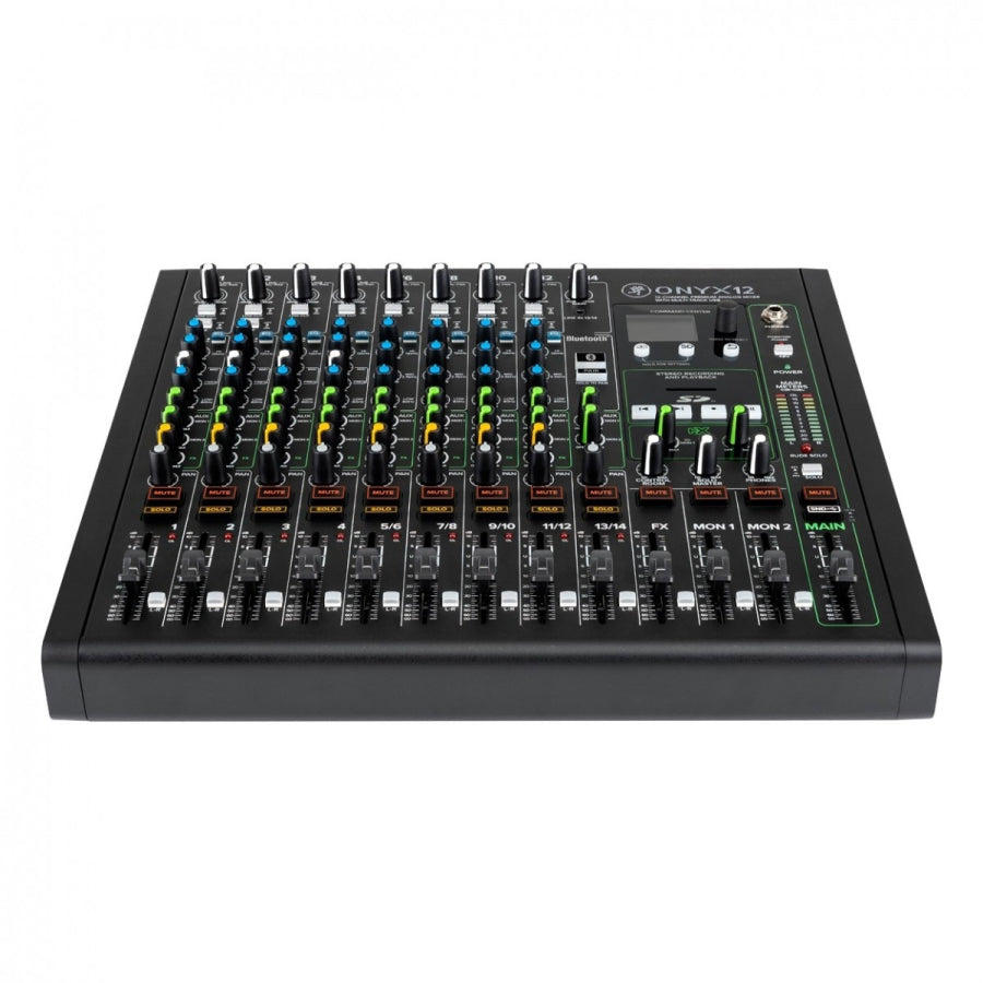Mackie ONYX12 Mixer USB 12 kanalen + Effeten mixer westerhaven-muziek