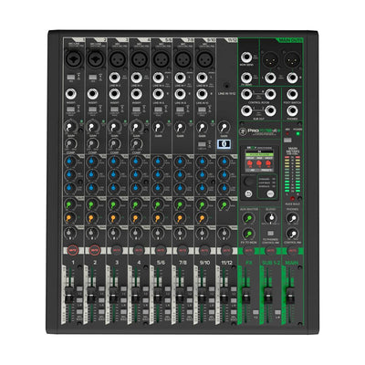 Mackie 12-Channel Analog Mixer w/ Enhanced FX USB Recording Modes And Bluetooth