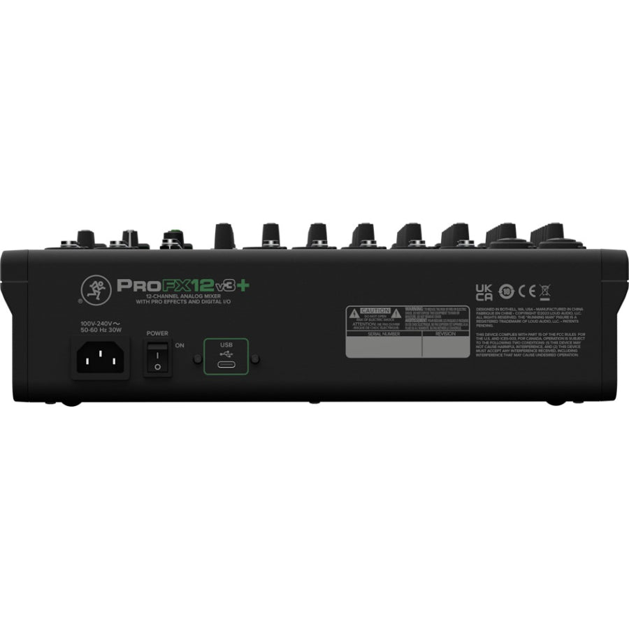 Mackie 12-Channel Analog Mixer w/ Enhanced FX USB Recording Modes And Bluetooth westerhaven-muziek