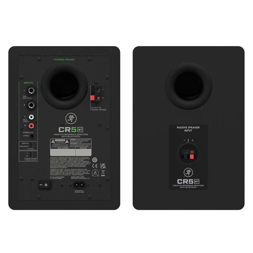 Mackie 5.25 Powered Studio Monitors w/ Tone Control And Bluetooth westerhaven-muziek