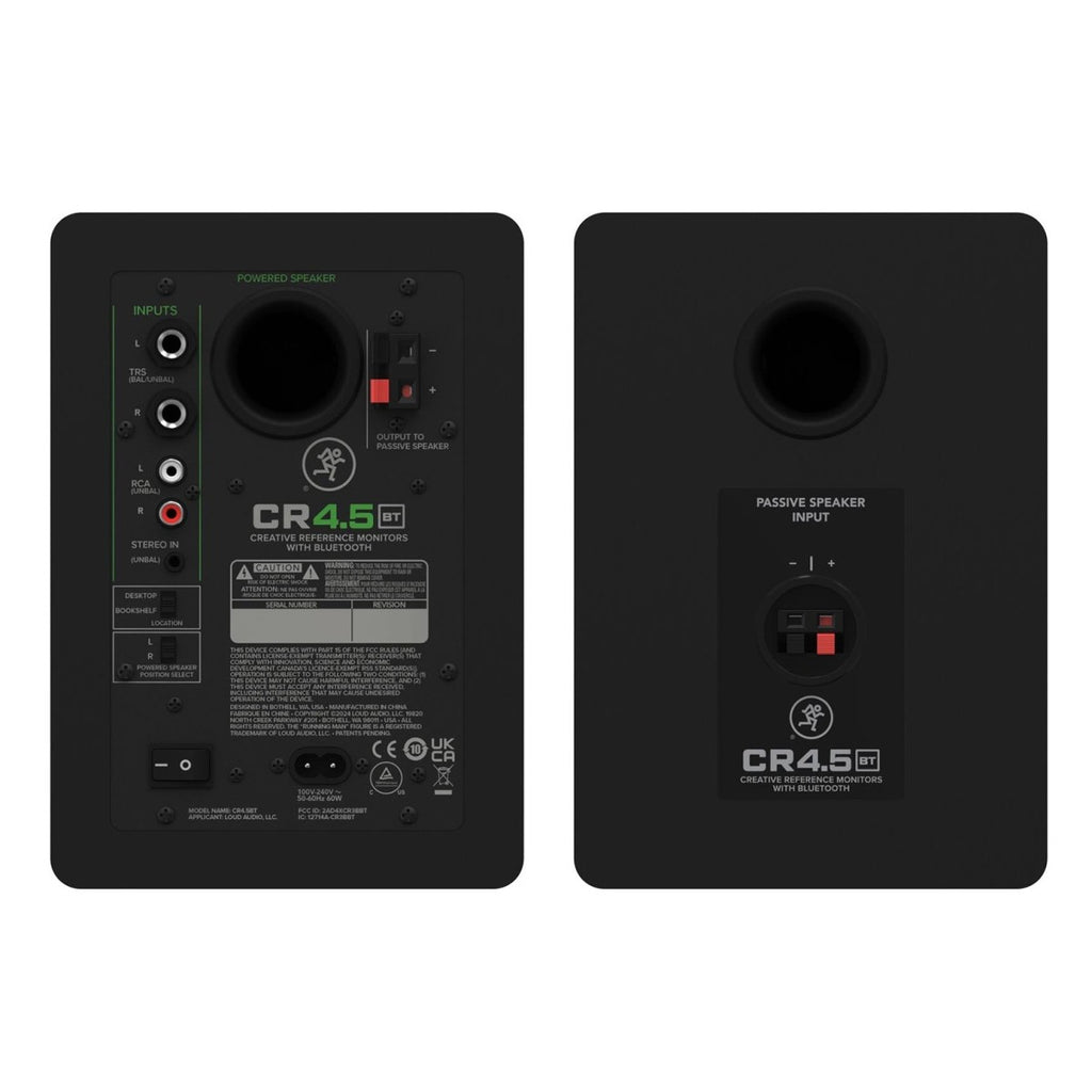 Mackie 4.5 Powered Studio Monitors w/ Tone Control And Bluetooth westerhaven-muziek
