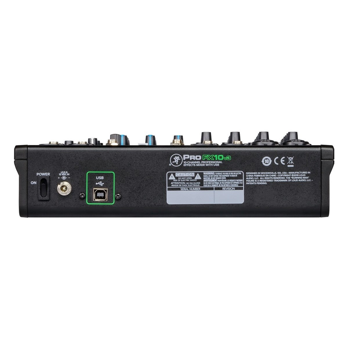 Mackie PROFX10V3 USB 10 Channels + Effecten westerhaven-muziek