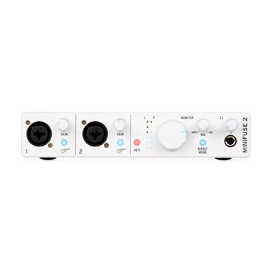 Arturia MiniFuse 2 White Compact en betaalbare USB-interface