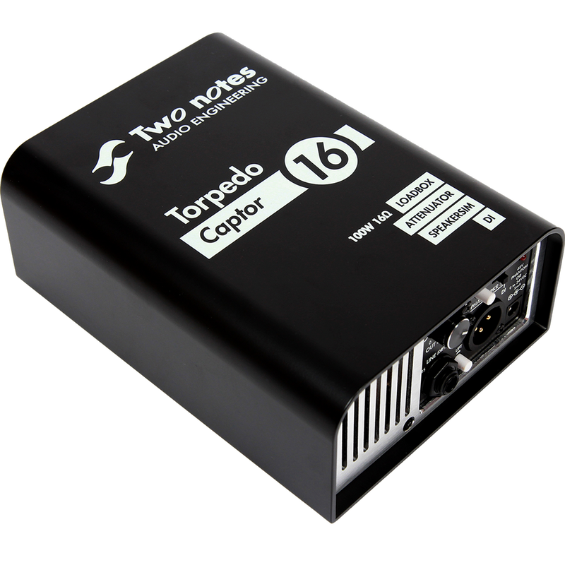 TWO NOTES TORPEDO CAPTOR 16 attenuator